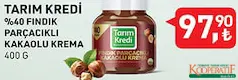 TARIM KREDİ %40 FINDIK PARÇACIKLI KAKAOLU KREMA 400 G
